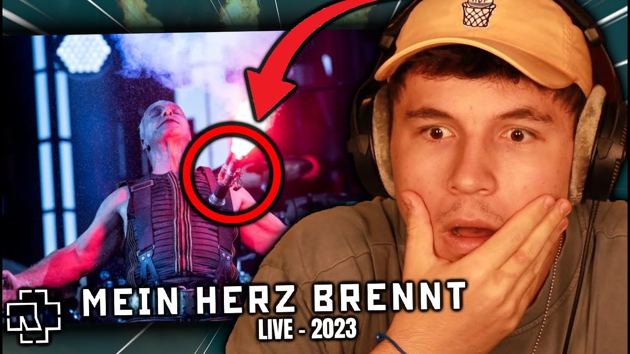 Was ist DAS SCHON WIEDER😱?!?...Reaktion : Rammstein - Mein Herz brennt (Live - 2023) | PtrckTV