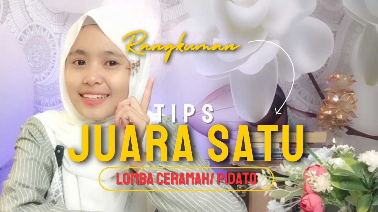 Tips Juara Lomba Ceramah dan Pidato