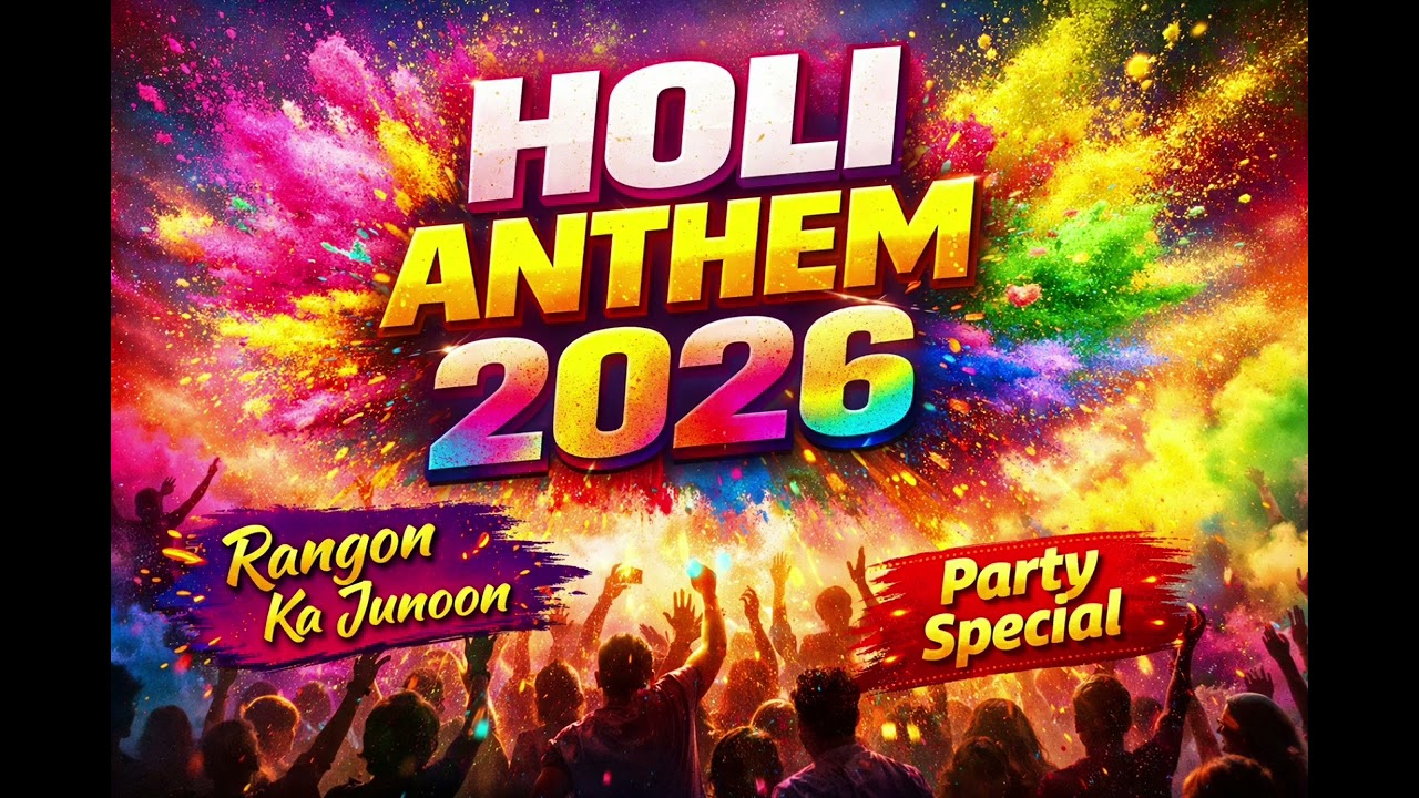 Holi Hai! 🎉 | Ultimate Festival Dance Song | Rangon Ka Junoon#HoliAnthem2026#RangonKaJunoon