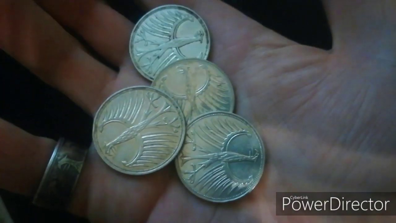 Coinring Münzring Silberadler 5 DM Mark