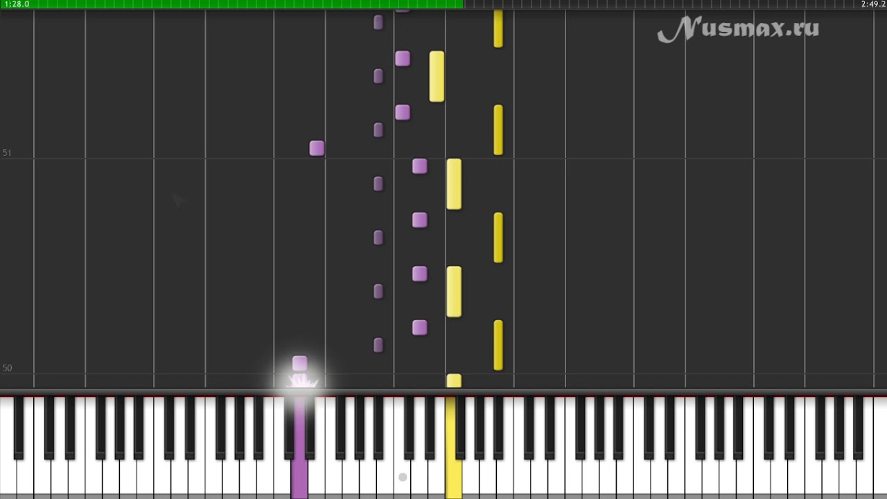 Aqualung  Lucy Schwartz &mdash; Cold Piano Tutorial (Synthesia + Sheets + MIDI)