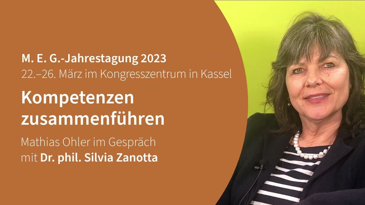 Kompetenzen zusammenführen. Silvia Zanotta beim #HypnoTalk