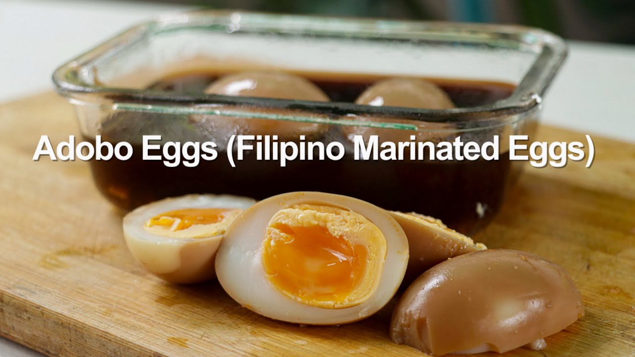 Eggs Adobo Recipe | How to Cook Filipino Eggs Adobo - Easy and Addicting Filipino Marinated Eggs