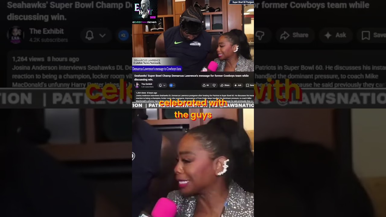 Super Bowl Champ Demarcus Lawrence's WILD Celebration Secret! #shorts