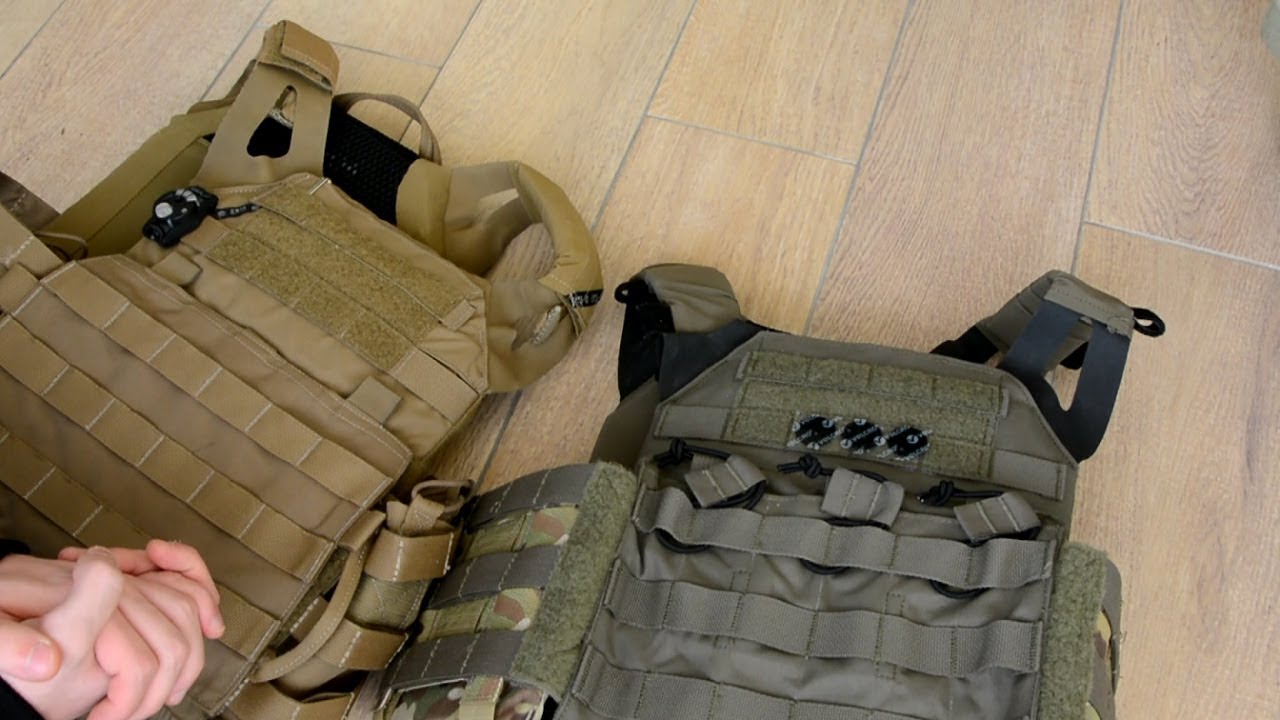 Сравнение облегченных бронежилетов Crye Precision Jumpable Plate Carrier vs JPC2.0 Hornet Airsoft