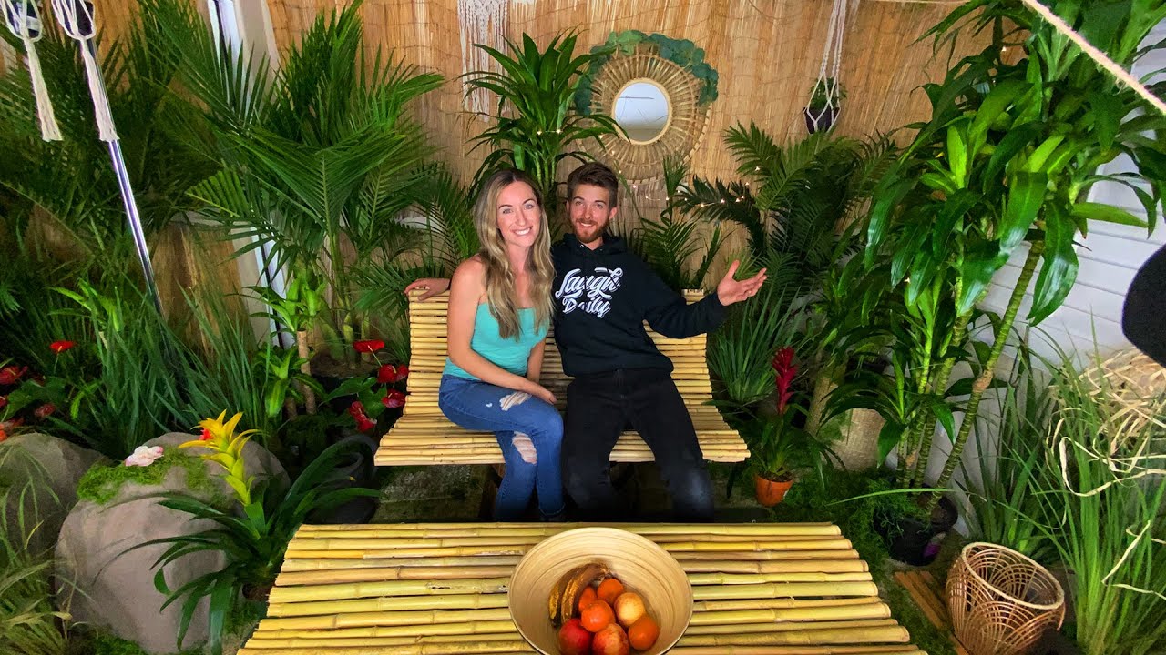 We Turned our Room into a JUNGLE!