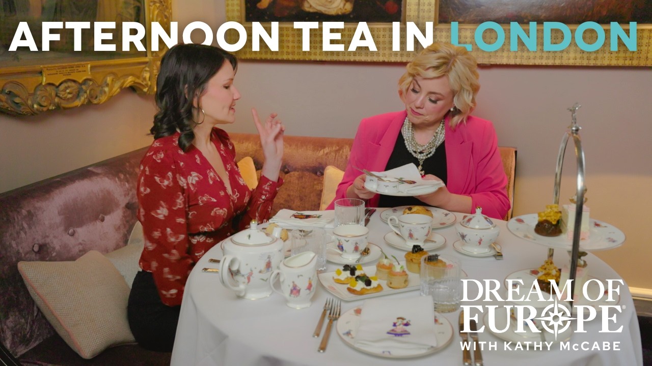 London: Afternoon Tea at Drury Lane Theatre | From Dream of Europe London Part 1 Episode