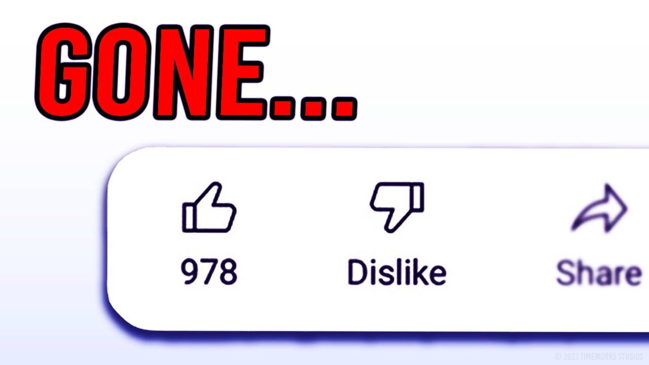 YouTube Is REMOVING The Dislike Button...