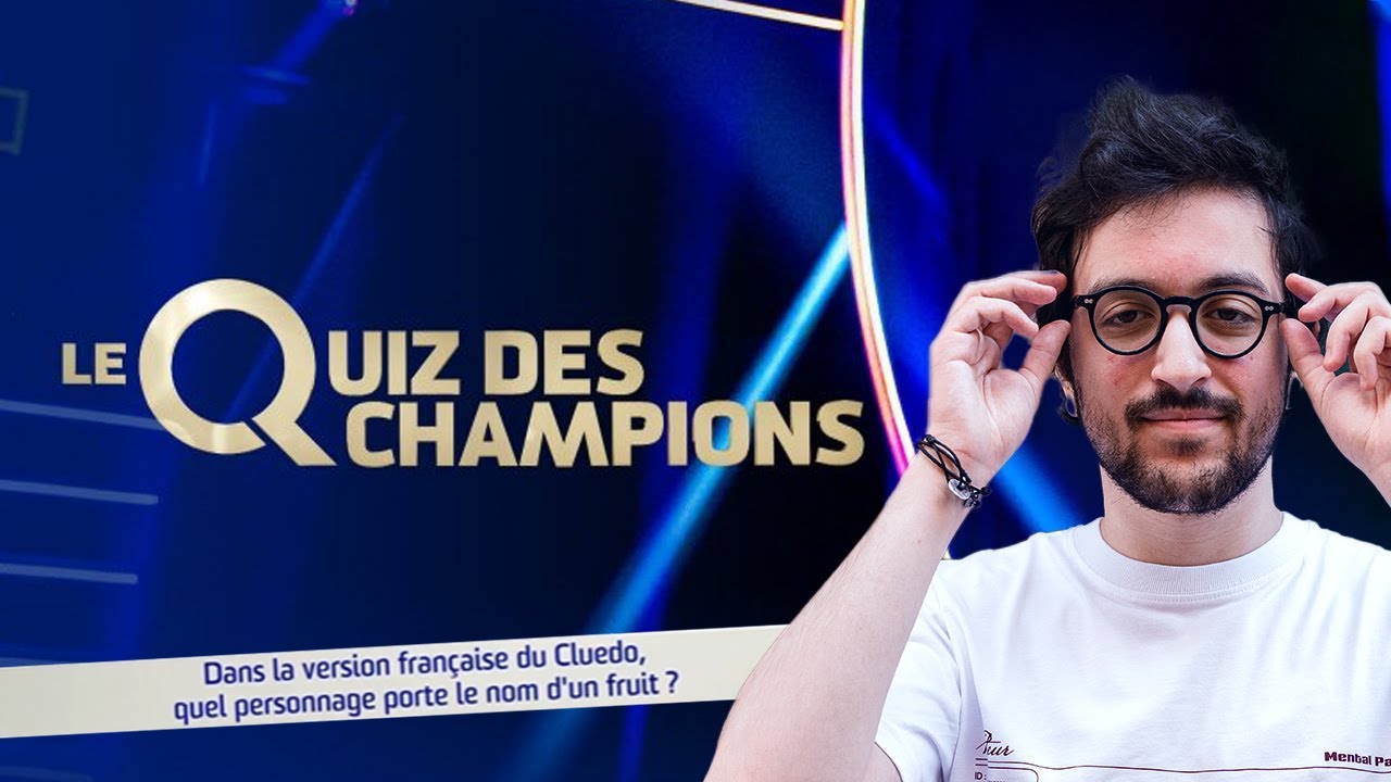 React au nouveau Quiz des champions