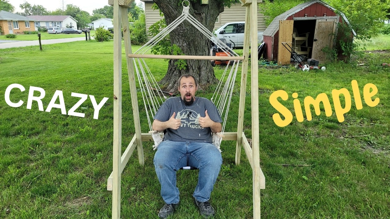DIY Hammock Chair Frame on a Budget: $75 Challenge