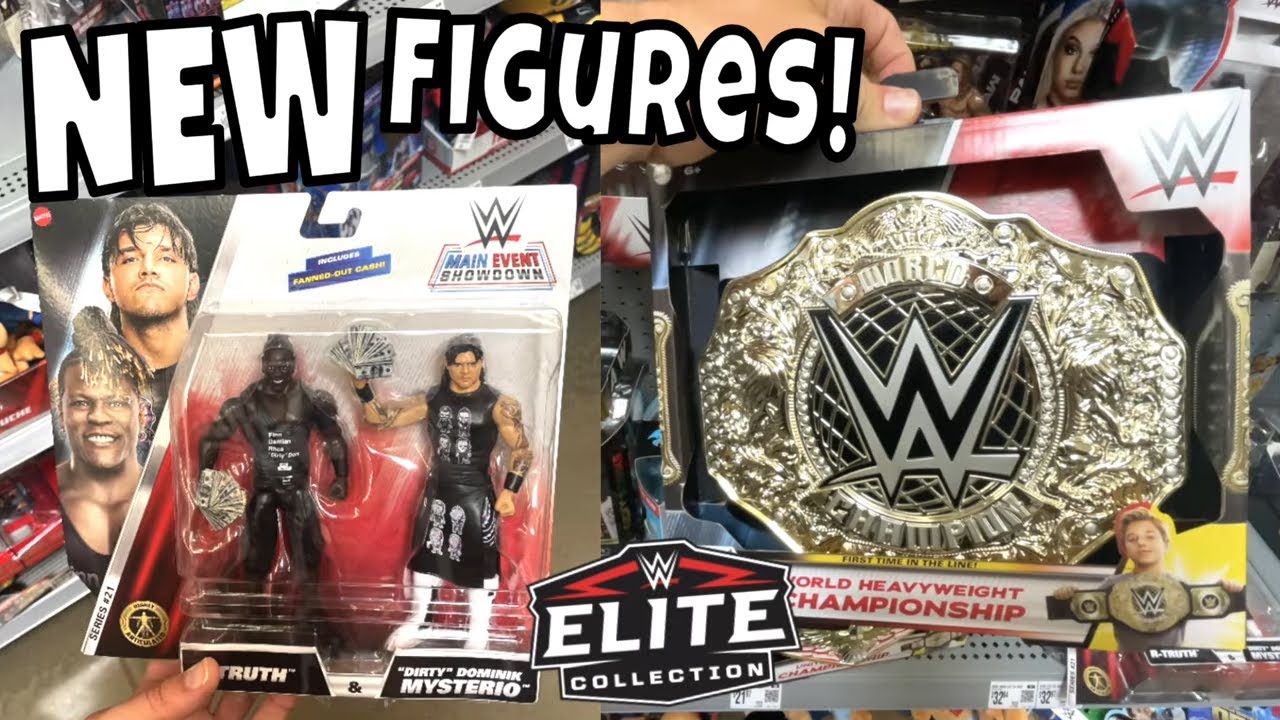 Охота за игрушками WWE!!!! Поиск НОВЫХ ФИГУРОК!