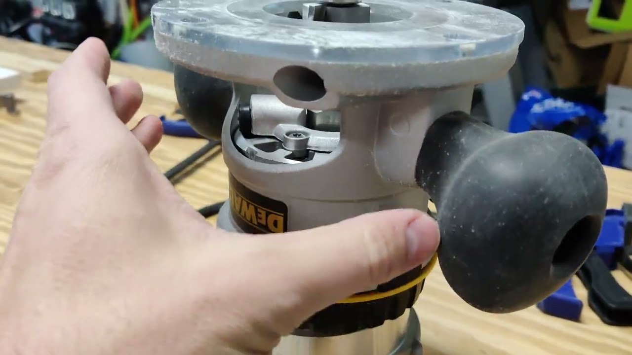 Using A Rabbeting Router Bit