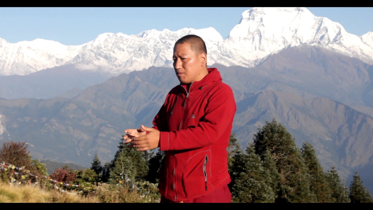 Religion awareness talk in nepali at poon hill Nepal by Acharya Perik