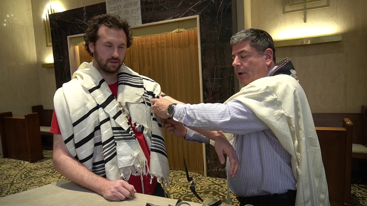 How to put on Tallit and Tefillin