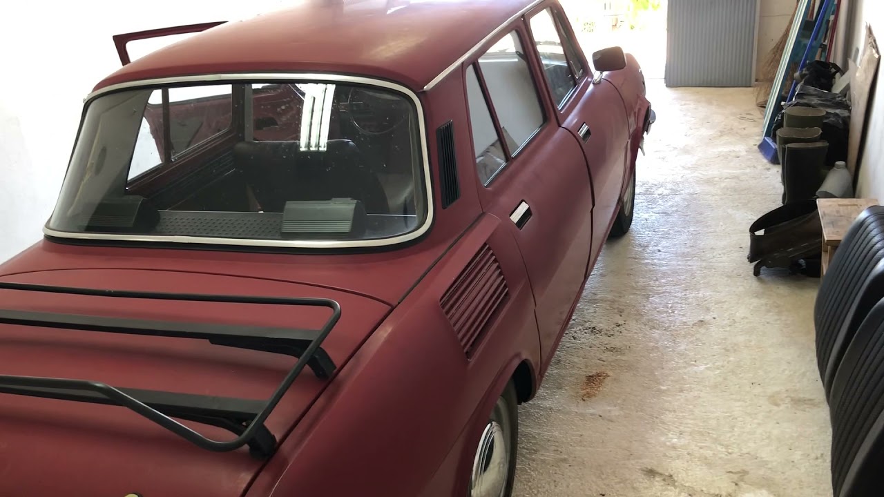 ŠKODA 110 LS BEGINNING OF COMPLETE RESTORATION 1.