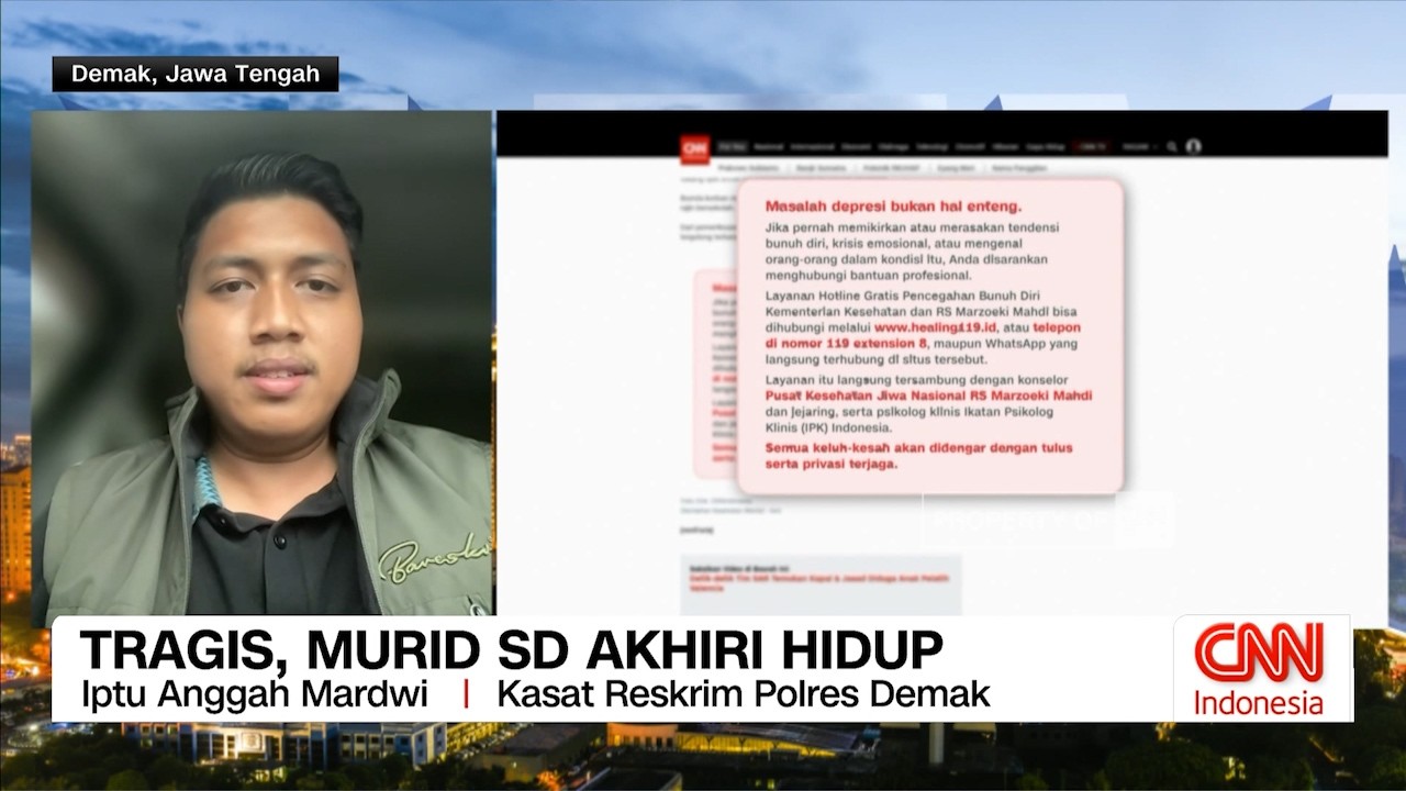 Tragis, Murid SD Akhiri Hidup Dialog