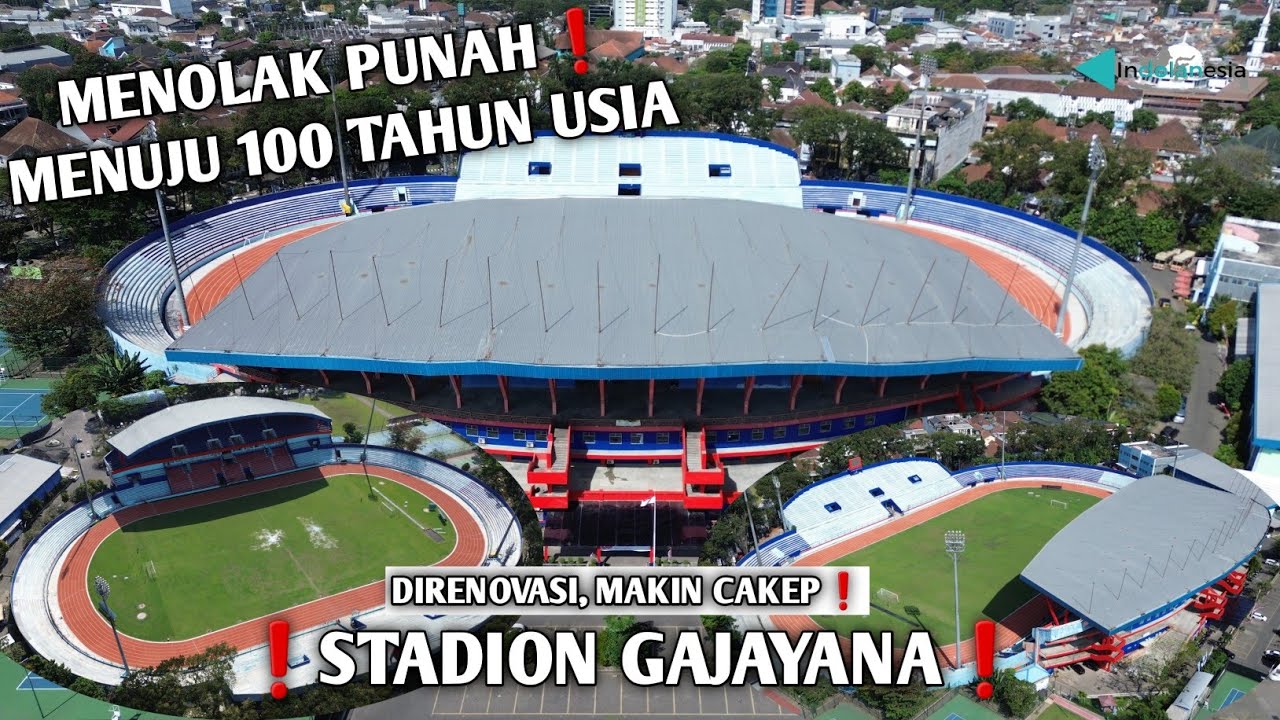STADION GAJAYANA❗️KEMBALINYA MARWAH STADION TERTUA KEBANGGAAN AREK MALANG || SI JADUL YANG MEMPESONA