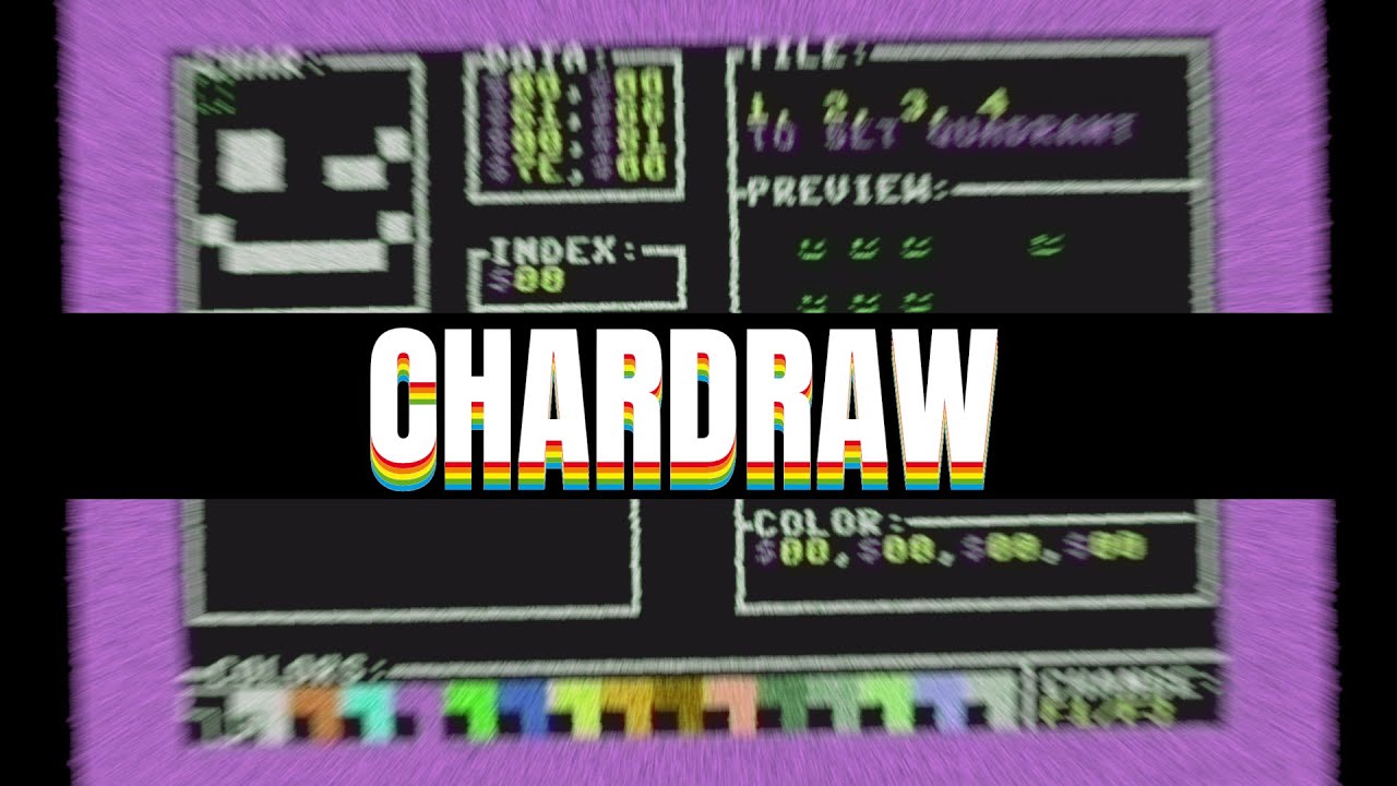 CharDraw | A Graphics Editing Tool for the Commodore 64