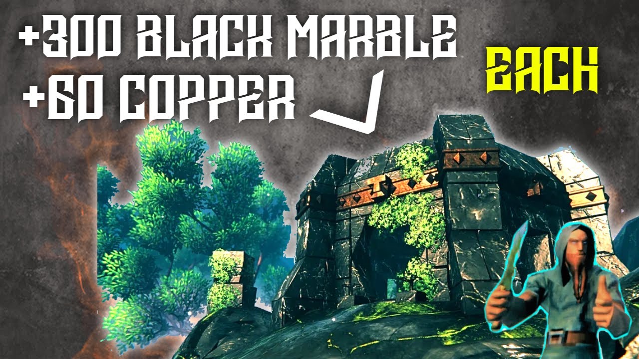 How to Farm Black Marble and Copper From The Mistlands in Valheim