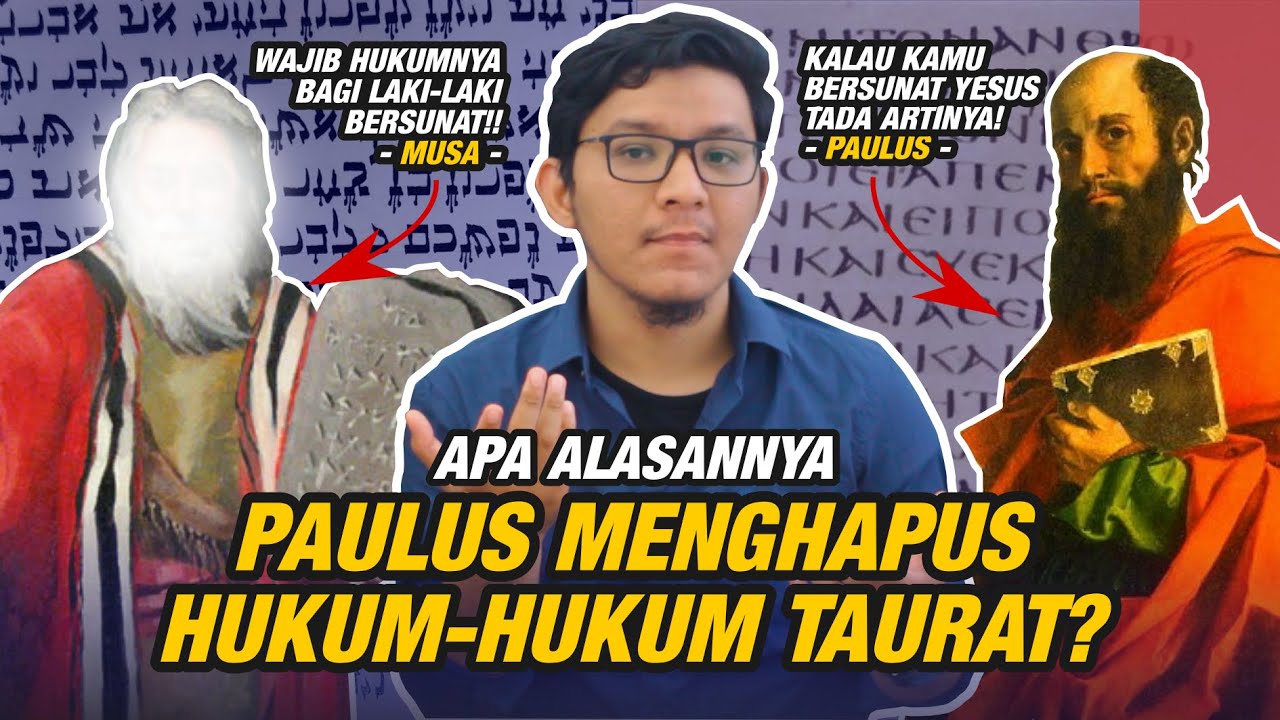 PAULUS MENGH4PUS HUKUM-HUKUM TAURAT? Begini Alasannya!