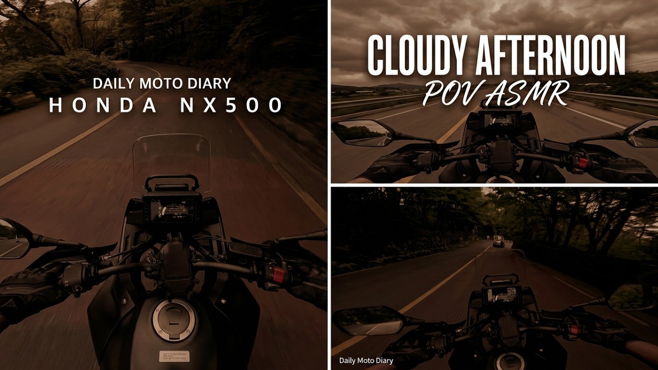 Honda NX500 | Mountain Ride POV 금정산성 | Engine sound only | 2025 Korea