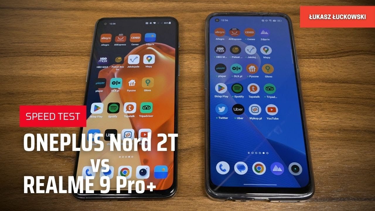 ONEPLUS Nord 2T vs REALME 9 Pro+ SPEED TEST Dimensity 1300 vs Dimensity 920