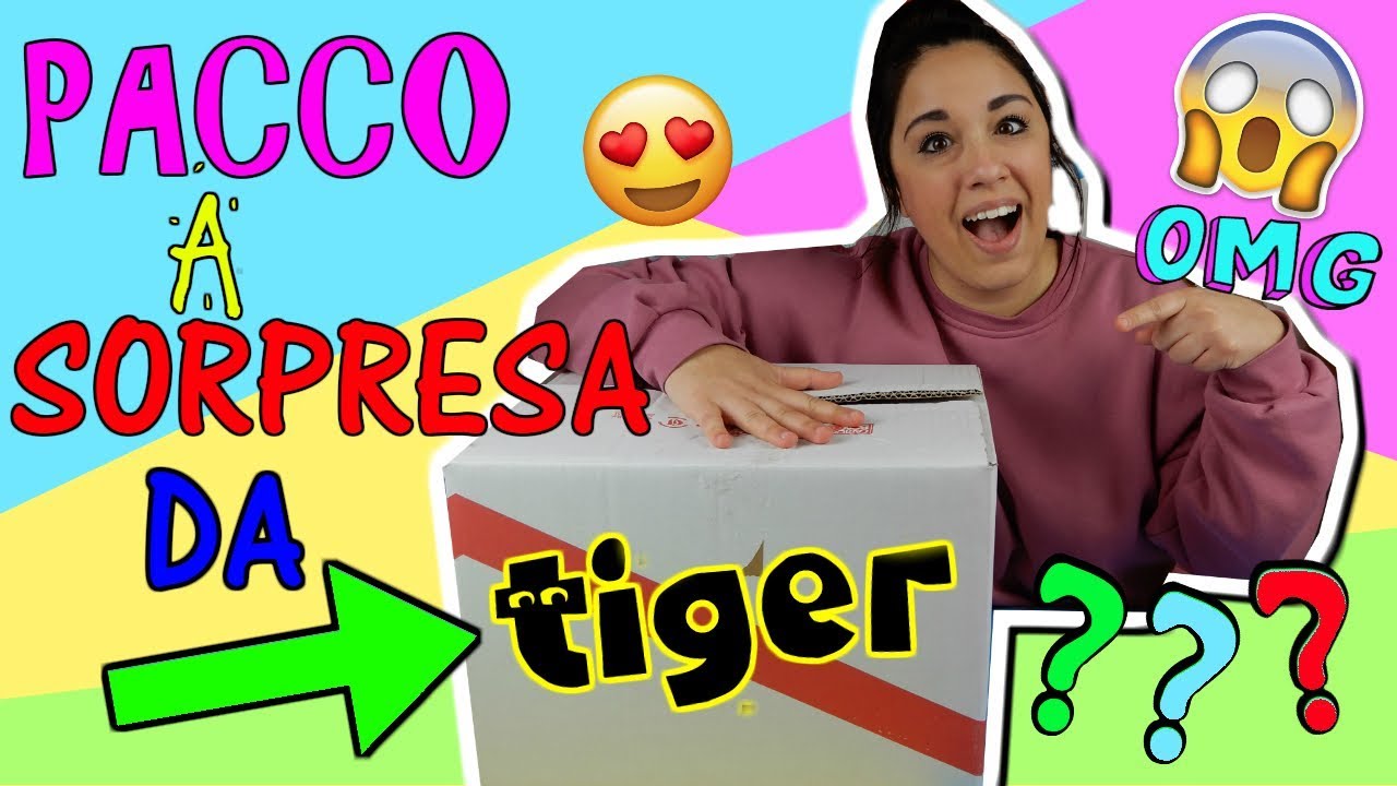 PACCO GIGANTE A SORPRESA DA TIGER! COSA CI SARA'? Iolanda Sweets