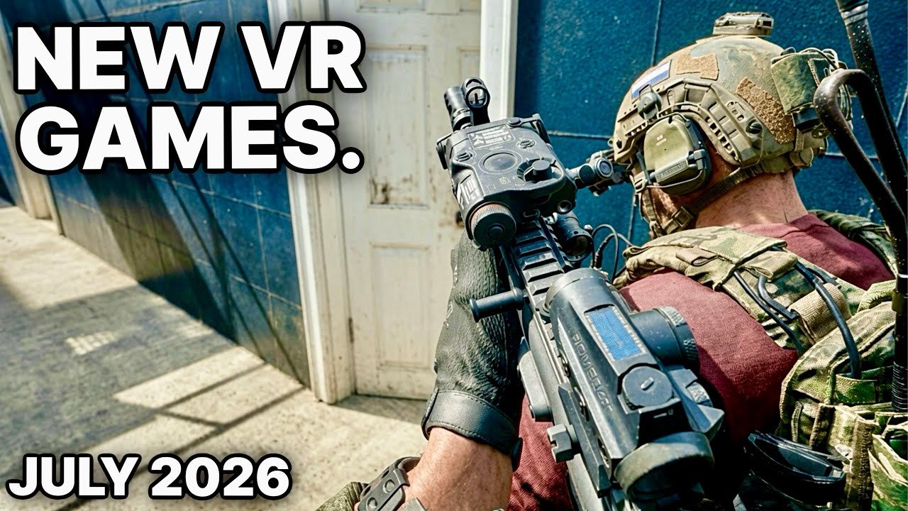 7 New VR Games & VR News (July 2026)