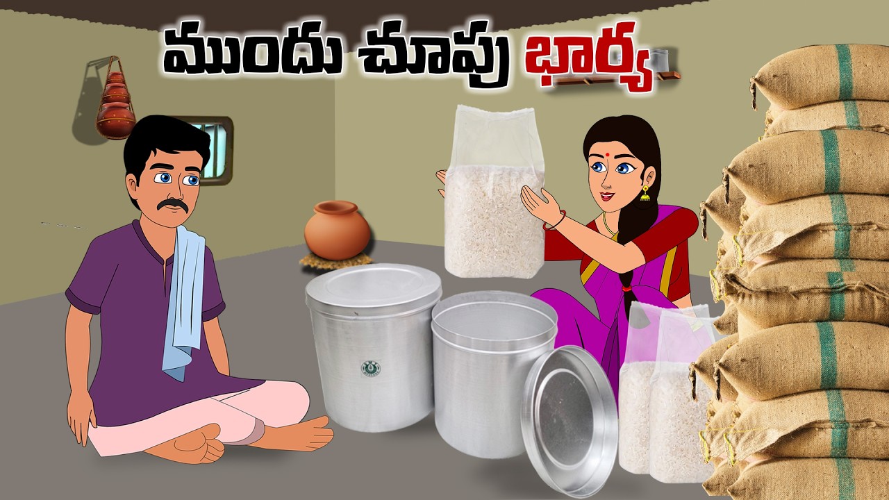 తెలివైన భార్య  ముందు చూపు | Moral stories in telugu | neethi kathalu  | PSR kathalu
