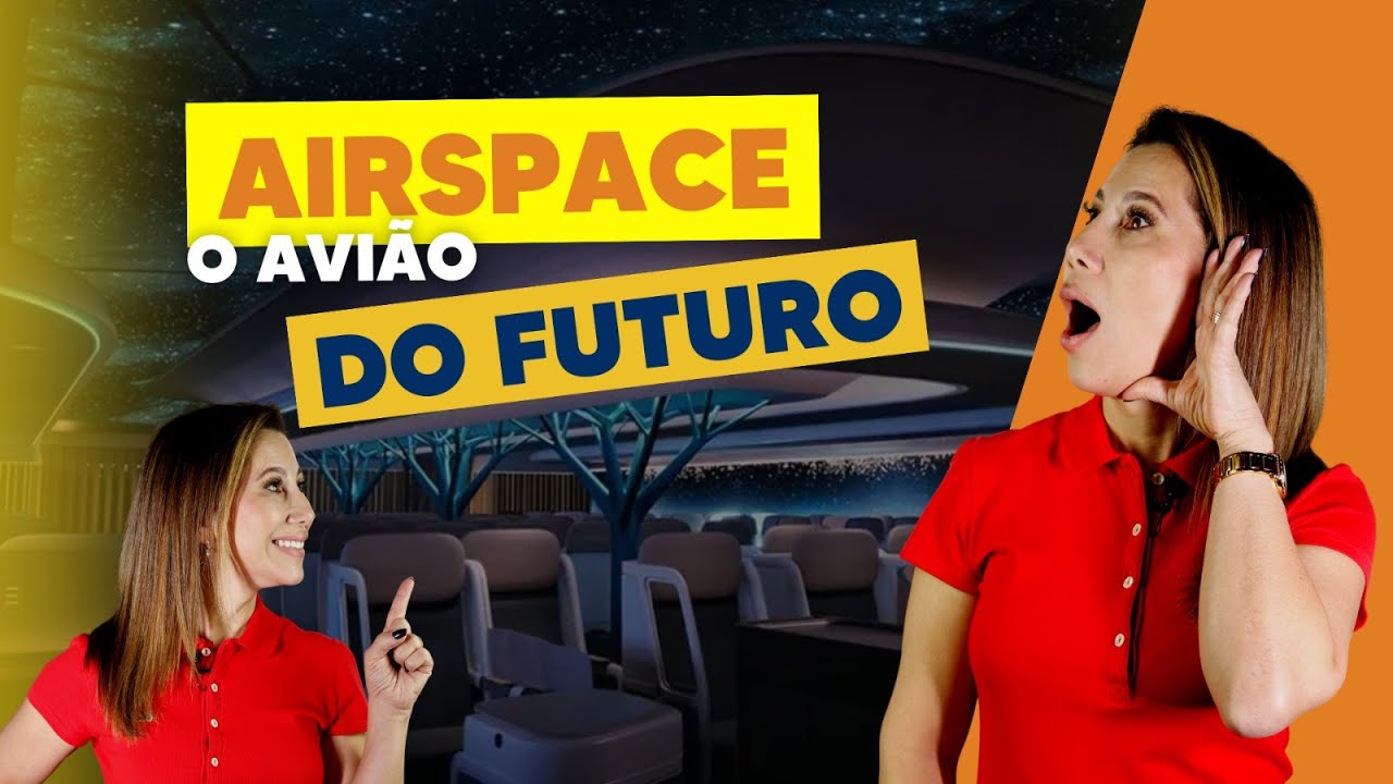 Conhe&ccedil;a o avi&atilde;o do Futuro. Airspace Cabin Vision 2035+