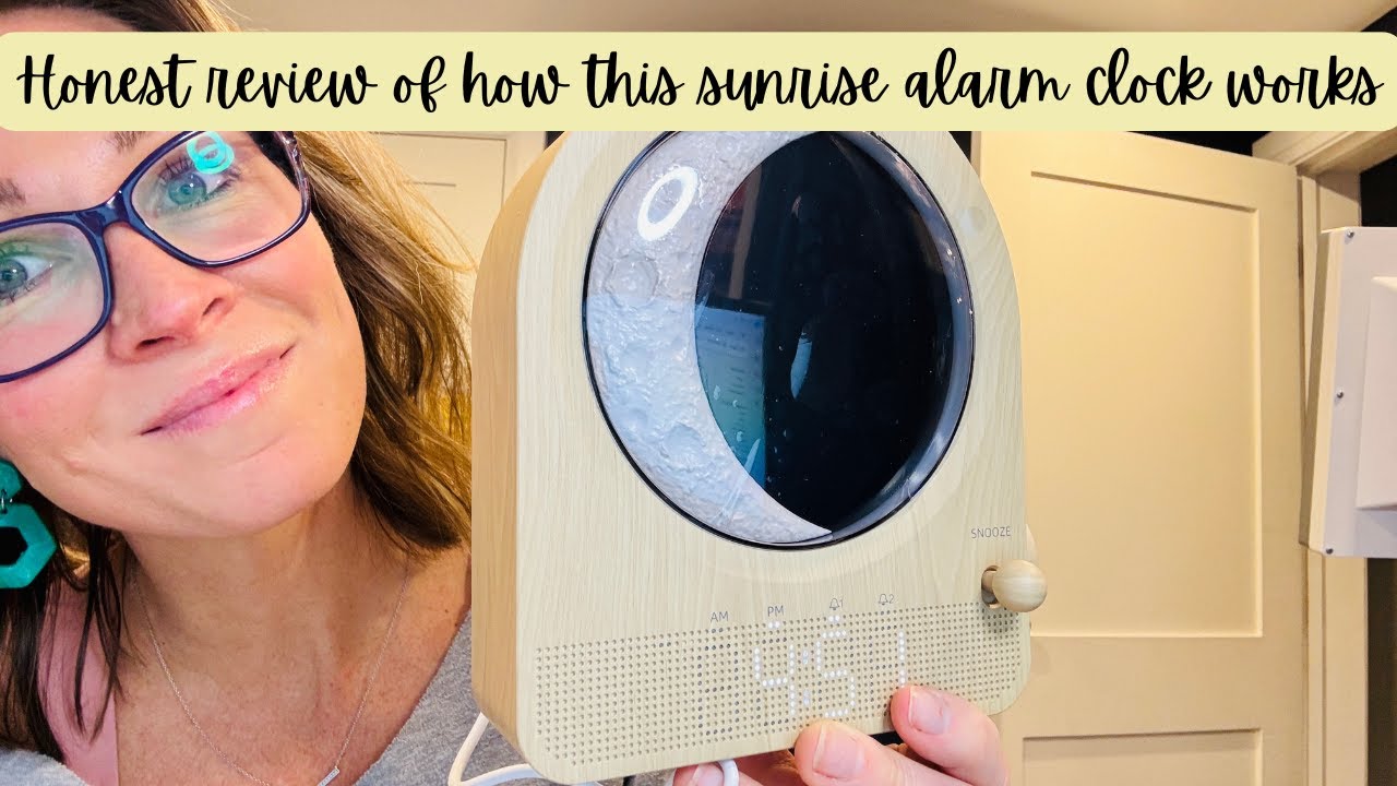 Honest Review Of How This Sunrise Alarm Clock Works blonbar #ad#amazoninfluencer
