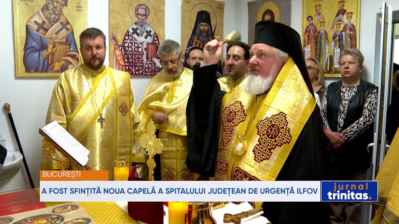 A fost sfințită noua capelă a Spitalului Județean de Urgență Ilfov
