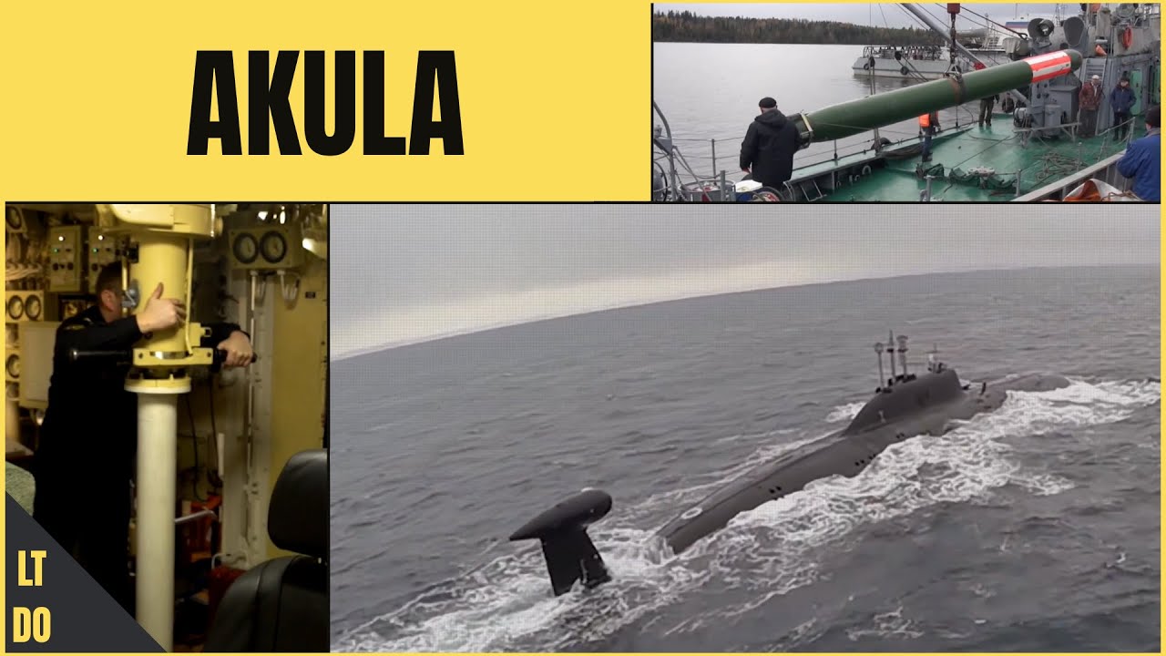 Sous-marin nucléaire d'attaque russe Akula