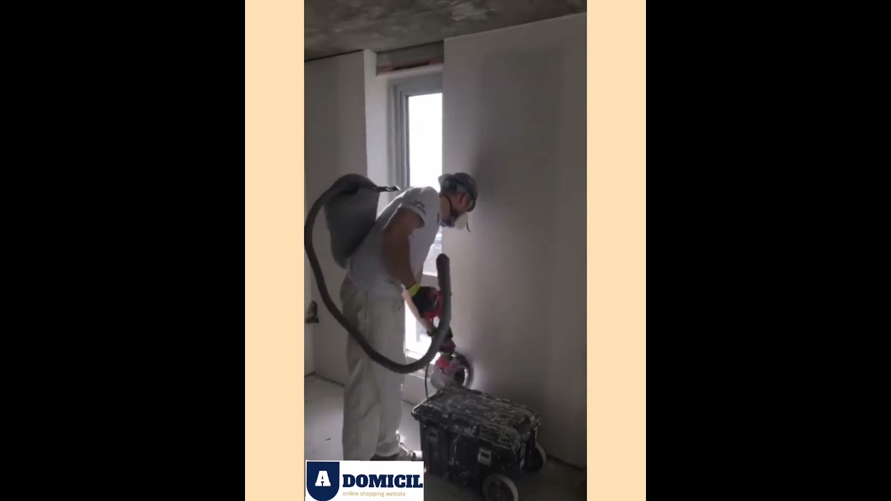 Ponceuse giraffe avec aspirateur