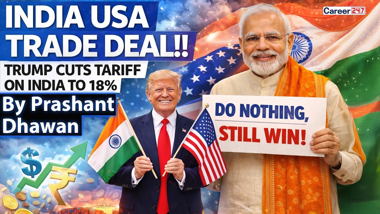 INDIA USA TRADE DEAL DONE | Trump Cuts Tariff on India to 18% from 50% | Will Russia Accept This?