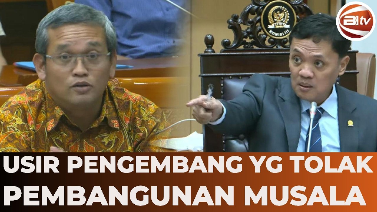 Rapat Memanas! Habiburokhman Usir Pengembang yang Tolak Pembangunan Musala di Bekasi