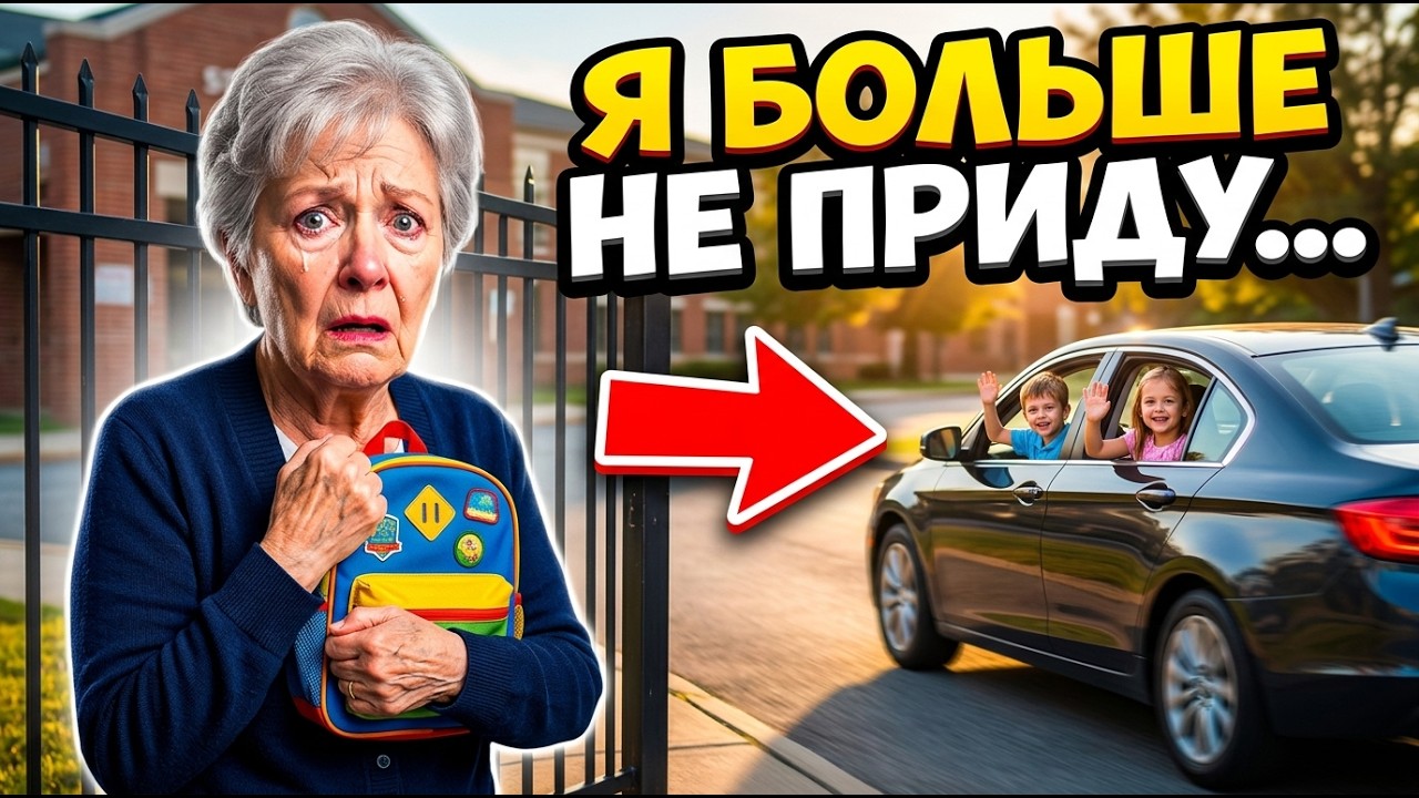 Она сказала, что мне нечего делать… На следующий день я не пришла за внуками