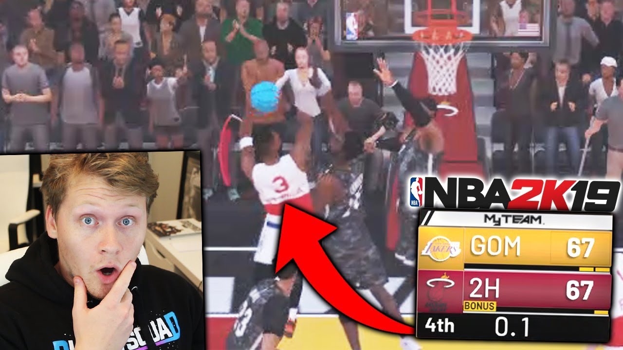 The Most INSANE MyTeam Game You Will Ever See! NBA 2K19