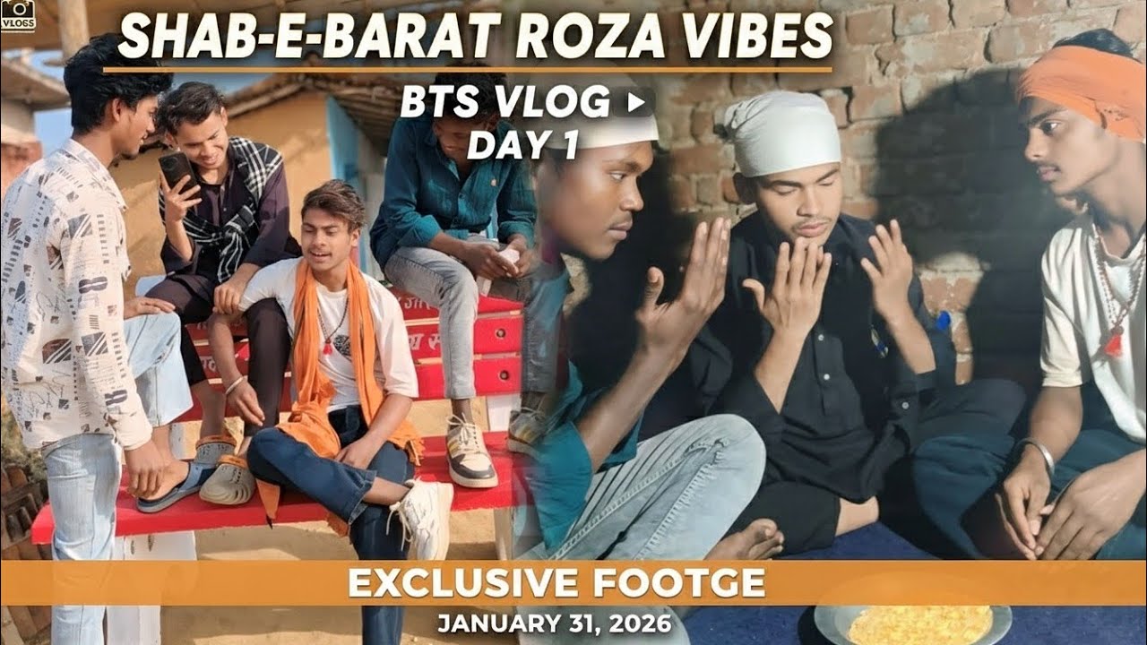 Roza Day 1 🤍 | Shab-e-Barat Special Vlog