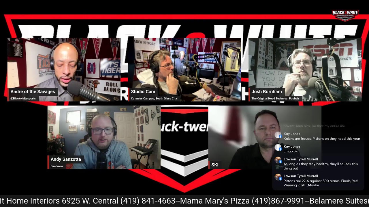 Black And White Sports Radio Show 3.2.26 The Link Is Here Monday