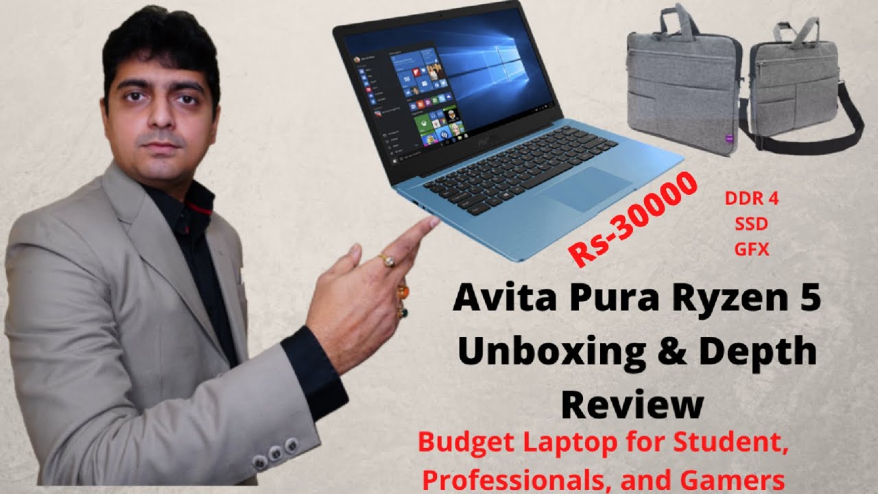 Avita Pura Ryzen 5 3500U | Laptop Under Rs:30000 | Laptop For Student and Gamer | Robin Tech Review