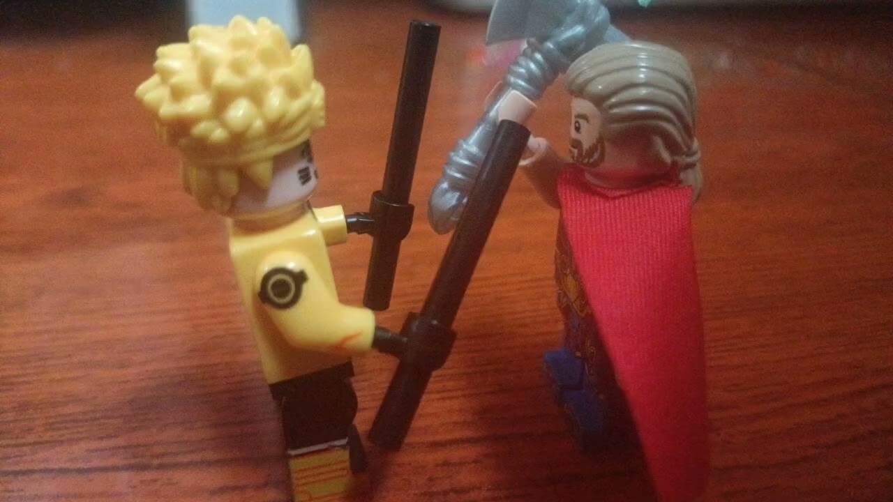 The battle between iconic heroes