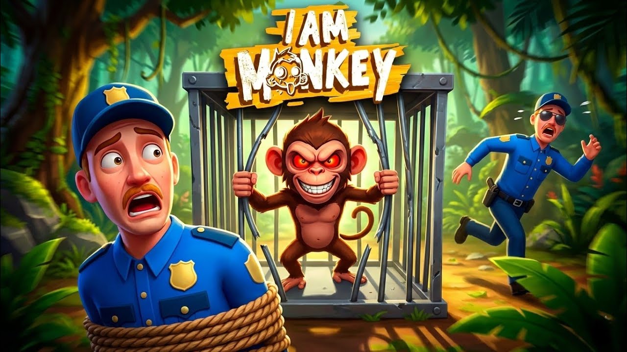 I Became an EVIL Monkey 😈🐒 | I Am Monkey Gameplay