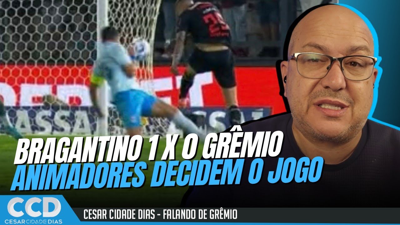 Bragantino 1 x 0 Gr&ecirc;mio: VERGONHA, PIADA, DEBOCHE!