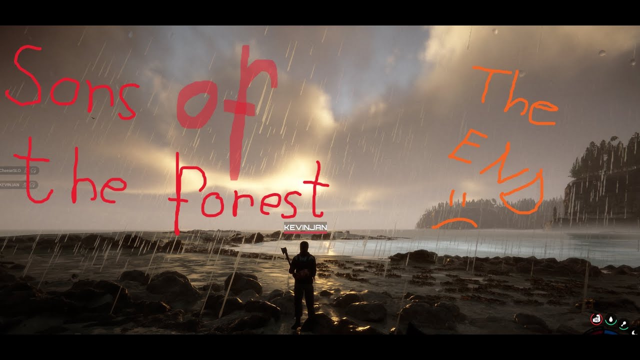 Midva proti pošati v temo THE END :( | Sons Of The Forest LIVE
