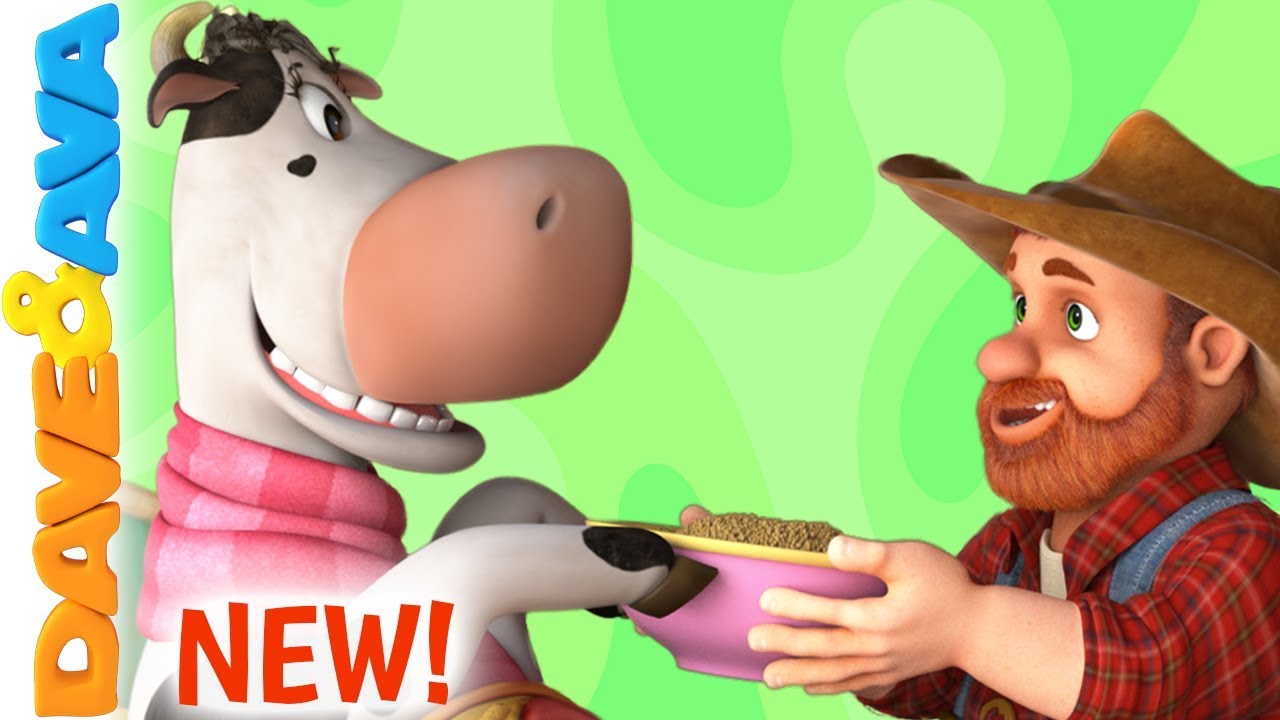 🤠Farmer Brown's Cow | Baby Songs | Nursery Rhymes by Dave and Ava 🤠