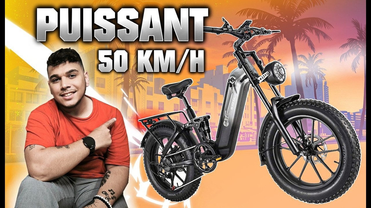 UN FAT BIKE ÉLECTRIQUE INCROYABLE ! Concurrent du KOMMODA – CMacewheel V20