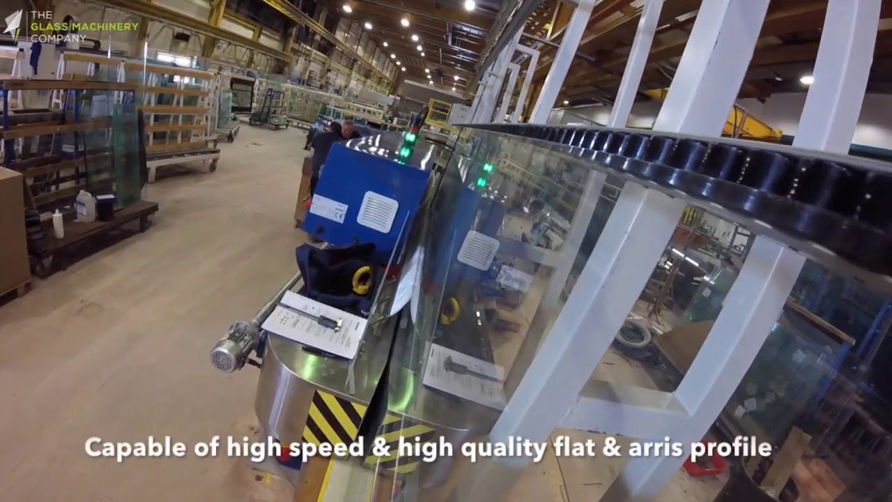 Bovone ELB 12  - Glass Edging Machine Install at Tuffx FInal