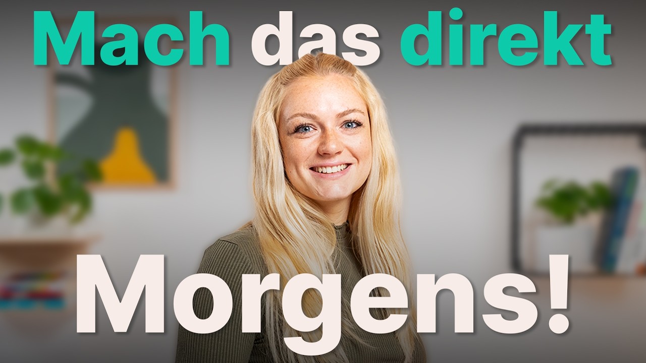 So gelingt dir die perfekte Morgenroutine zum Abnehmen (7 einfache Schritte)