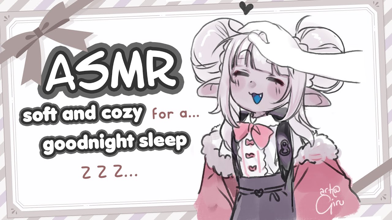 🔴LIVE ASMR | soft and cozy ASMR for a goodnight sleep 💤